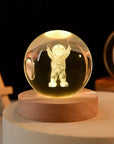 3D Night Crystal Ball