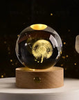 3D Night Crystal Ball