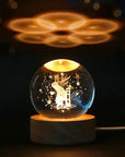 3D Night Crystal Ball