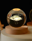 3D Night Crystal Ball
