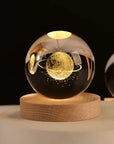 3D Night Crystal Ball