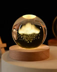 3D Night Crystal Ball