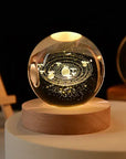 3D Night Crystal Ball