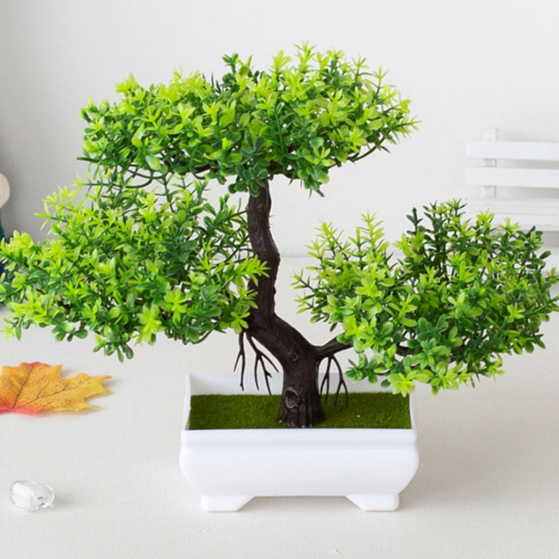 small artificial bonsai tree Artificial Bonsai Plant Tree Pot – Endless Picks