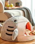 Enclosed Shark Cat Bed