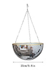 Disco Ball Hanging Vase
