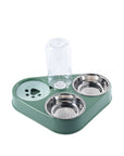 3 in 1 Pet Food Bowl with Automatic Water dispenser