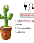 Dancing Singing Cactus Plush Toy