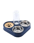 3 in 1 Pet Food Bowl with Automatic Water dispenser