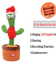 Dancing Singing Cactus Plush Toy