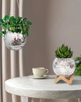 Disco Ball Hanging Vase