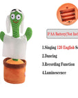 Dancing Singing Cactus Plush Toy
