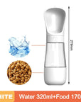 2 in 1 Pet Water Bottle