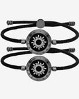 Sun & Moon Touch Bracelets with Milan Rope