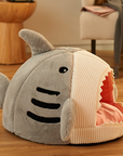 Enclosed Shark Cat Bed