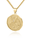 Astrological Sign Coin Necklace