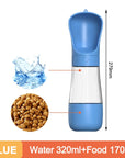 2 in 1 Pet Water Bottle