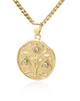 Astrological Sign Coin Necklace