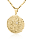 Astrological Sign Coin Necklace