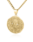 Astrological Sign Coin Necklace