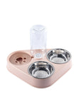 3 in 1 Pet Food Bowl with Automatic Water dispenser