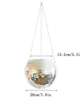 Disco Ball Hanging Vase
