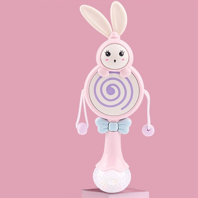 Bunny Music Rattle Toy