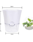 Self Watering Plastic Vase