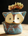 Fox Style Succulent Pot